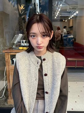 ヒュージ 三軒茶屋(huge) フレーミングカット/レイヤーカット