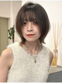 【Say.岩井】くびれショートボブ×レイヤー×ベージュブラウン