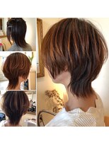 アンジュデメール(Ange'de Mer) ハイライト・ショート・白髪染め・白髪ぼかし・髪質改善