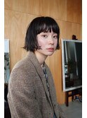 前上がりボブ