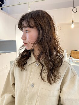 エヌ 河原町(enu)の写真/毎朝のコテ巻きから卒業！e・n・uのデジタルパーマで毎日の時短×カワイイが叶う♪ふんわりカールが魅力＊