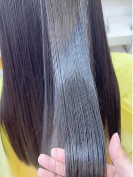 タケダ美容室の写真/口コミ多数のダメージ矯正の実力と実績。毛先までなめらかで自然な仕上がりにリピーター続出中☆