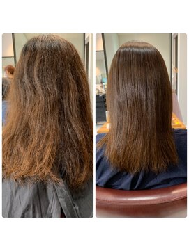 カロン バイ ジーナ 柏の葉キャンパス(Kalon by Zina) 髪質改善矯正*ミディアムストレート*【Zina柏の葉キャンパス】