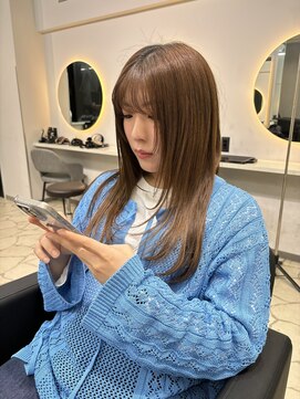 ラピス 福岡天神店(Lapis) 顔周りカット/カット/カラー