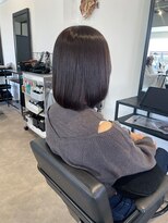 ナンバー(number+)&nbsp;20代30代大人かわいいボブグレージュ