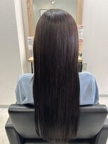 エルプラスヘアー 平尾店(L+hair) （40代）くせ毛改善美髪ストレートカラー