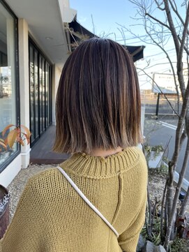 セカンド 鴨江店(2COND) テールカラー×ハイライト