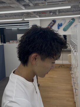 ビカムメンズヘアー 栄店(become men's hair) ツイストスパイラルパーマ
