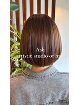 アッシュ アーティスティック スタジオ オブ ヘア(Ash artistic studio of hair)&nbsp;ボブ×インナーカラー