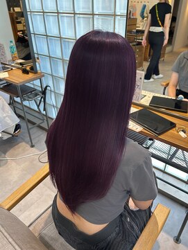 カルゥグラッシー(KALOU glassi) ココアラベンダーカラー［伊左治祐未］