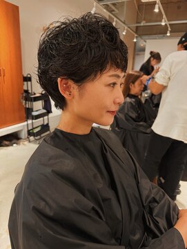 ルッチ 立川(LUCCI) 【HIDETO】ショートパーマ/マッシュショート/パーマ