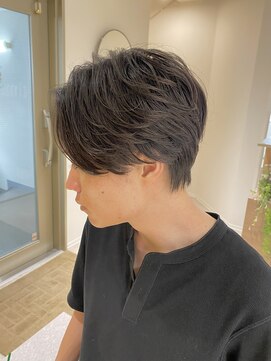 クーナバイトマト 横浜(Cuna by TOMTO) 【RYOSUKE】センターパート_ナチュラルパーマ