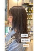 スモーキーアッシュbrown★