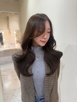 シェノン サントル(CHAINON CENTRE)&nbsp;梅田/黒髪/クラゲヘアー/オリーブグレー/小顔/ココアベージュ