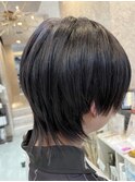 ハイライトパープルウルフスタイル