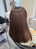 エイゼット バンビーニ 川越(AZ bambini)&nbsp;【小峯 さおり】ピンクブラウンカラー【髪質改善カラー】