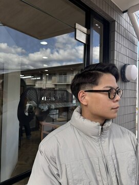 カットインアルファ フェードカット