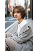 ショートボブ髪型30代40代50代絶壁解消小顔越谷