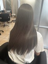 ニルバ(niLva) ブリーチなしカラー透明感オリーブベージュグレージュ