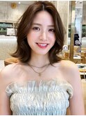 ボブ髪型20代30代40代50代前髪あり前髪なし面長表参道