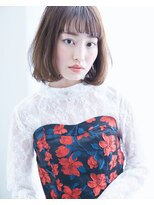 キングスベリー(Hair Relaxation King's Berry) キュートボブニュアンスウルフワンホンレイヤー