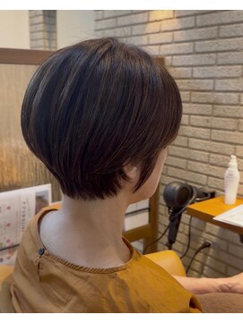 ハピネスフィール 宇治店(Happiness FEEL) 丸みショート7.4ナチュラルショート
