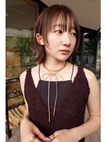 クラン バイ ヘッドライト 栄店(clan by HEADLIGHT)&nbsp;秋冬カラー/ウォームブラウン/レイヤーボブ/ボブウルフ