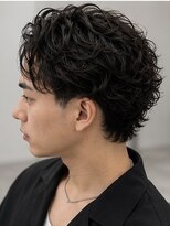 メンズ ドルチェ(men's Dolce) ショートサーフカール|無造作な動きと爽やかさを両立するパーマ