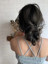 シャルメ 三宮店(CHARMER)&nbsp;ルーズなシニヨンスタイル