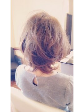 ヘアラウンジ ビジュー(hair Lounge Bijou) グレージュロブ