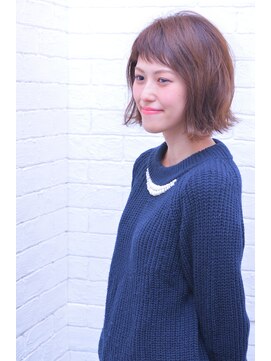 美容室樹蘭子 イオン松山店 カジュアルボブ