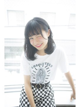 サロンドミルク 原宿(salon de MiLK) 【salon de MiLK 原宿】ハニーヘア×ゆるふわウェーブ×耳かけ