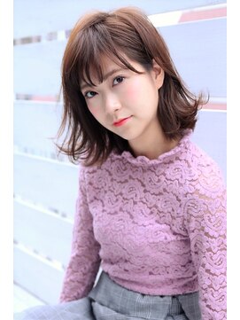 ヘアーアンドメイク シーク 吉祥寺(HAIR&MAKE SeeK) 『大人かわいい』外ハネロブ