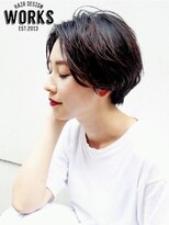 ワークス ヘアデザイン(WORKS HAIR DESIGN) 透明感ショートヘアスタイル
