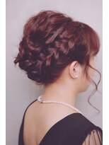 ヘア クチュール ミヨ(HAIR COUTURE MIYO)&nbsp;結婚式　アップスタイル