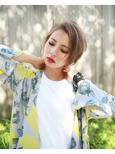 ☆圧倒的透明感☆ダブルカラー ＋超音波ハホニコトリートメント  今だけ￥16000