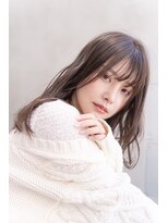 メーヴェ(Mowen) mowen 南堀江 ヌーディーベージュ×愛され×アンニュイロング