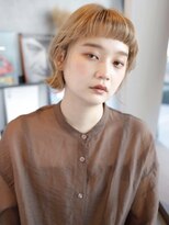 エムスラッシュ 新百合ヶ丘(M.SLASH) 新百合ヶ丘/オン眉/ショートバング/外ハネショート/ハイトーン