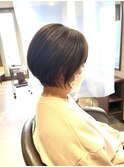 丸みショートボブ