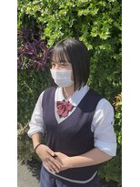 ソイルアヴェダ(Soil AVEDA)&nbsp;ぱつっとストレートボブ