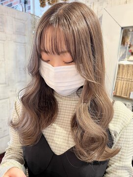 トロニー(TLONY) ミルクティベージュ　ダブルカラー　stylist/miaki