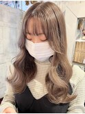 ミルクティベージュ ダブルカラー stylist/miaki