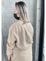 アコ(Aco)&nbsp;★ホワイトベージュ系バレイヤージュ★