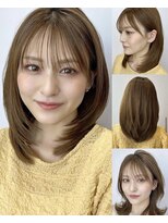 アフロート ルヴア(AFLOAT RUVUA)&nbsp;30/40/50/60大人ヘア《京佳》にお任せ★レイヤーカット/髪質改善