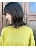 軽やかストレートボブ