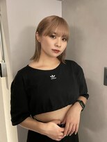 アルカナ 明治神宮前原宿(ARCANA)&nbsp;フルバングレッドブラウン似合わせカットカルマパーマ