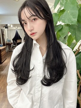 インビテーション(invitation) 【NARUOKA】栄/名古屋/地毛風カラー/レイヤーカット/前髪カット