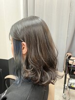 テーラヘアー 鎌取店(TELA HAIR)&nbsp;イヤリングネイビー