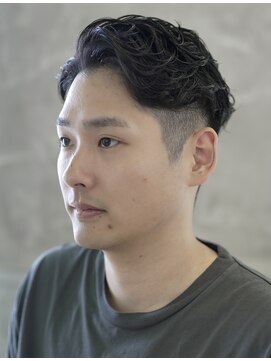 にもう ショート リバースパーマ