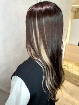 リコラックスビー(LICO LUXBE) インナーカラー、ホワイトベージュ